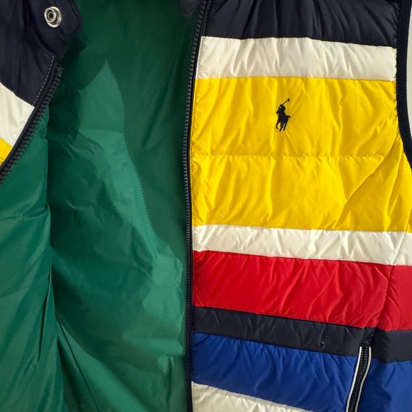 Men’s Polo Ralph Lauren Colorblock Vest - Picture 4 of 5